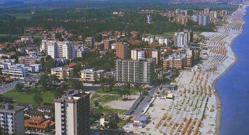 vista aerea lido degli scacchi