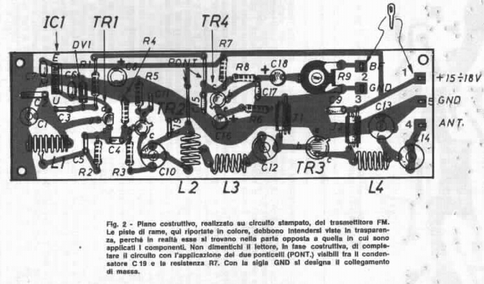 circuito stampato trasmettitore fm